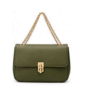 chain shoulder bag olive